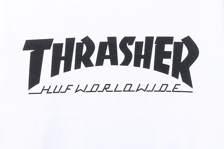 huf t恤|huf x thrasher经典联名t恤正品