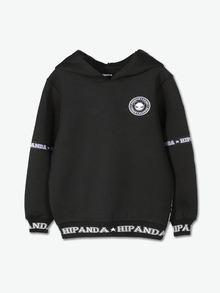 hipanda 男款织带连帽卫衣