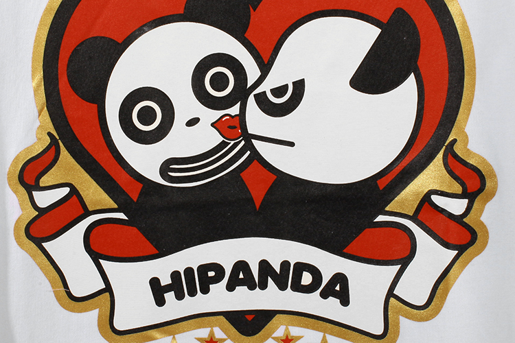 hipanda t恤|hipanda 女爱心印花t恤正品 | yoho!buy