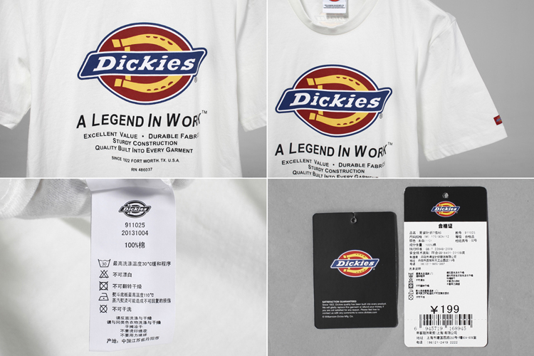 dickies 经典款logot恤